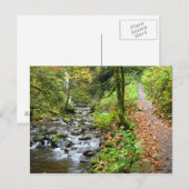 Een crèche briefkaart (Voorkant / Achterkant)