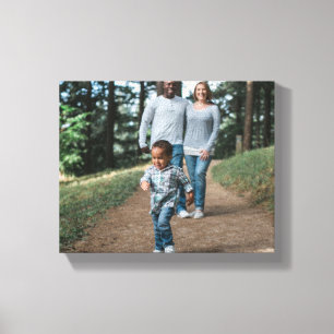 Een Creëer van je familiefocanvas afdrukken