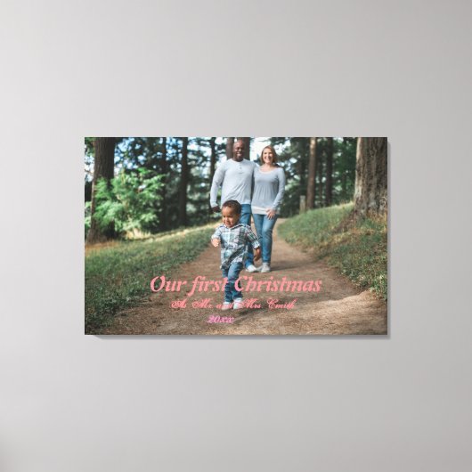 Een Creëer van je familiefocanvas afdrukken (Voorkant)