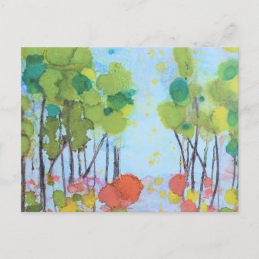 Een Crisisdag Herfst - Briefkaart (Voorkant)