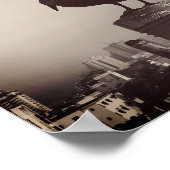 Een Crow's Eye Uitzicht Poster (Hoek)