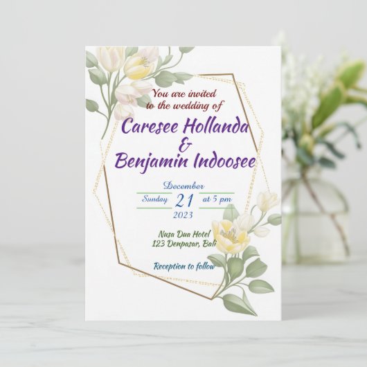 Een cruciale checklist voor een succesvolle bruilo kaart (Staand voorkant)