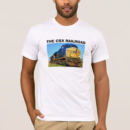 Een CSX-trein T-shirt (Voorkant)