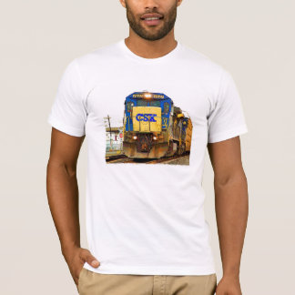 Een CSX-trein T-shirt