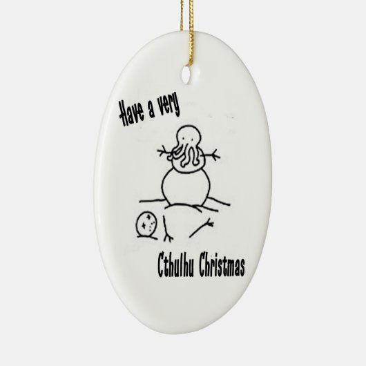 Een Cthulhu-programma Keramisch Ornament (Rechts)