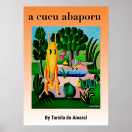 Een Cuco Abapuru van Tarsila do Amaral Poster