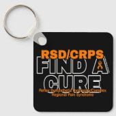 EEN CURE/BOLD...RSD/CRPS VINDEN SLEUTELHANGER (Voorkant)