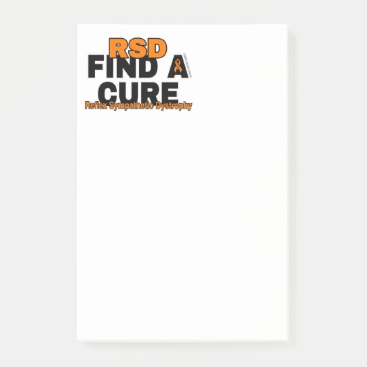 EEN CURE/BOLD VINDEN...RSD POST-IT® NOTES (Voorkant)