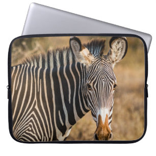 EEN CURIEUZE ZEBRA BIJ DE NATIONALE RESERVE VAN SA LAPTOP SLEEVE