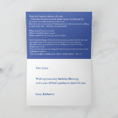 Een cursus in Miracles wat zou je me laten doen W7 Kaart (Binnen)