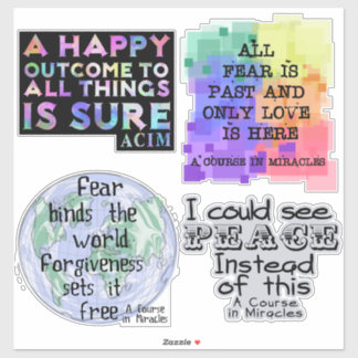 Een cursus in wonderen set 2 Sticker