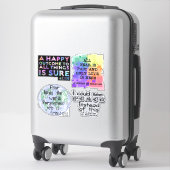 Een cursus in wonderen set 2 Sticker (Koffer)