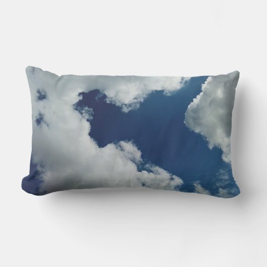 Een curve in de wolken buitenkussen (Voorkant)