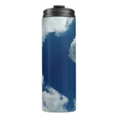 Een curve in de wolken thermosbeker (Voorkant)