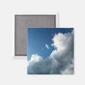 Een curve in een grote wolk magneet (Voorkant / Achterkant)