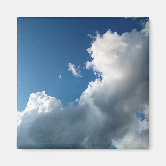 Een curve in een grote wolk magneet (Voorkant)