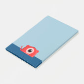 Een Cute and Friendly Cyclops Mutant Monster Post-it® Notes (Schuin)