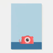 Een Cute and Friendly Cyclops Mutant Monster Post-it® Notes (Voorkant)