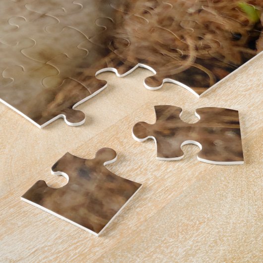 Een Cute and Precocide Mallard Ducking Legpuzzel (Zijkant)