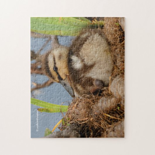 Een Cute and Precocide Mallard Ducking Legpuzzel (Verticaal)