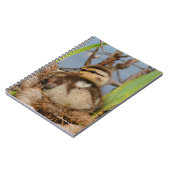 Een Cute and Precocide Mallard Ducking Notitieboek (Linkerzijde)