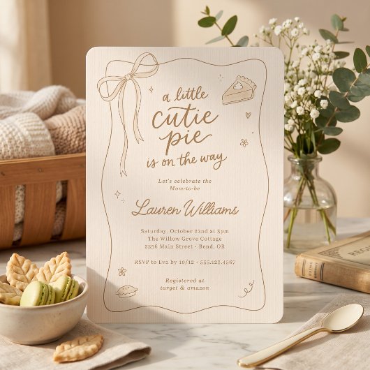Een Cute Baby Borrel Kaart