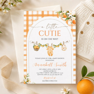 Een Cute Baby Shower Kaart