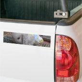 Een Cute Bunny Rabbit in een dress Bumpersticker (Op Truck)