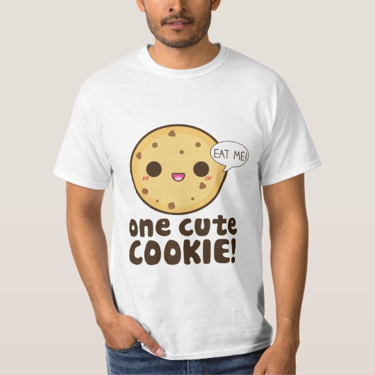 Een Cute Cookie. T-shirt (Voorkant)