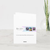 Een Cute Pug Puppy in een Green Winter Scarf Kaart (Achterkant)