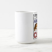 Een Cutie aannemen Koffiemok (Center)