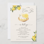 Een Cutie Pie is het bakken van Lemon Pie Cream Ba Kaart (Voorkant)