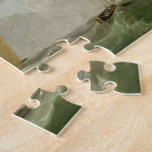 Een cutter in een sterke bries (olie op koper) legpuzzel (Zijkant)