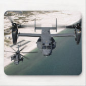 Een CV-22 Osprey en een MH-53 Pave Low Muismat (Voorkant)