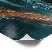 Een cybernetisch Man Perfect Poster (Hoek)