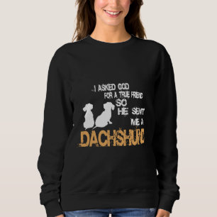 Een Dachshund als ware vriend Trui