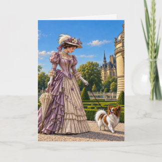 Een dag bij Château Chantilly, Papillon Kaart