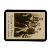 Een dag bij de Beach sparen-de-Datum Magneet (Horizontaal)