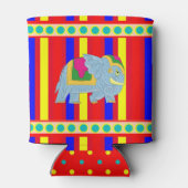 Een dag bij de Circus Kinder Party - Gepersonalise Blikjeskoeler (Achterkant)