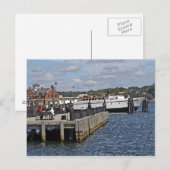 Een dag bij de pier briefkaart (Voorkant / Achterkant)