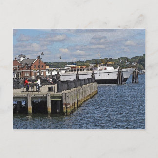 Een dag bij de pier briefkaart