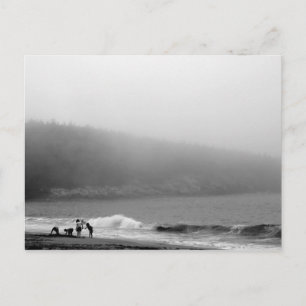 Een dag bij de strand - Maine Briefkaart
