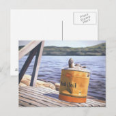 Een dag bij het meer van 1996 briefkaart (Voorkant / Achterkant)