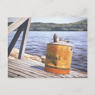 Een dag bij het meer van 1996 briefkaart