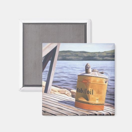 Een dag bij het meer van 1996 magneet (Voorkant / Achterkant)