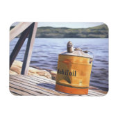 Een dag bij het meer van 1996 magneet (Horizontaal)