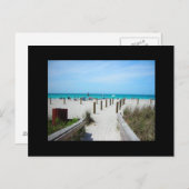 Een dag bij het strand! briefkaart (Voorkant / Achterkant)