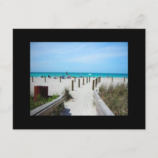 Een dag bij het strand! briefkaart (Voorkant)