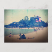 Een dag bij het strand briefkaart (Voorkant)