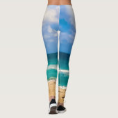 Een dag bij het strand leggings (Achterkant)